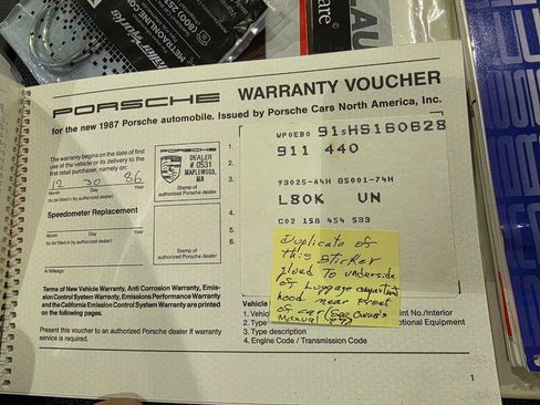 Used 1987 Porsche 911 Carrera image 75