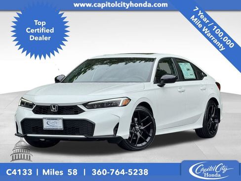Certified 2026 Honda Civic FWD Hybrid Sedan image 1