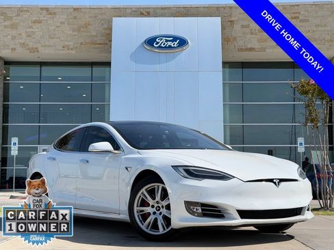 Used 2021 Tesla Model S Long Range Plus AWD/4WD image 1