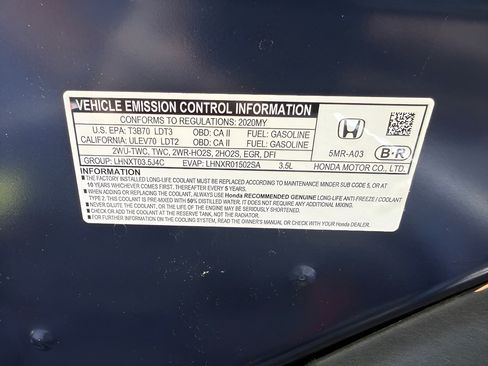 Certified 2020 Honda Odyssey EX-L image 39