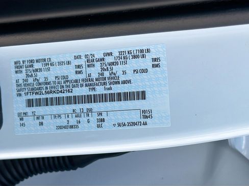 Used 2024 Ford F150 STX w/ STX Black Appearance Package image 42