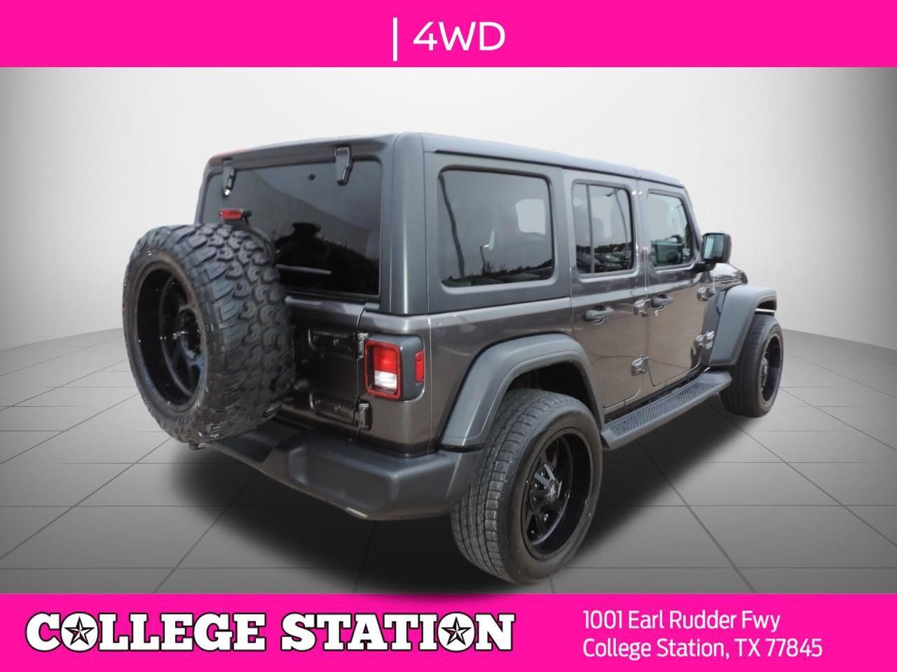 Used 2018 Jeep Wrangler Unlimited Sport S AWD/4WD image 4