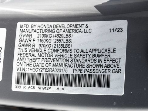Used 2024 Honda Accord Touring image 37