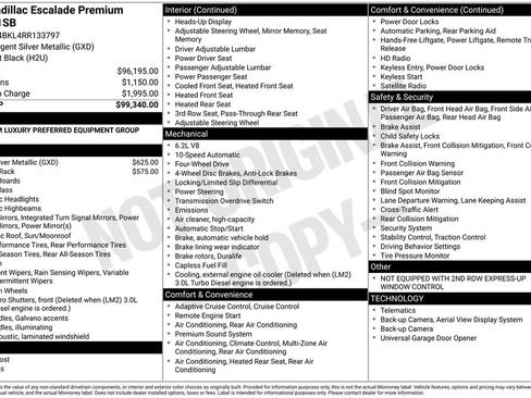 Used 2024 Cadillac Escalade Premium Luxury image 3