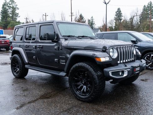 Used 2020 Jeep Wrangler Unlimited Sahara AWD/4WD image 1