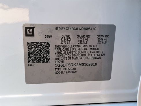 Used 2021 Cadillac CT5 Premium Luxury w/ Climate Package image 34