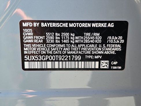 New 2026 BMW X3 xDrive30 w/ M Sport Package image 36