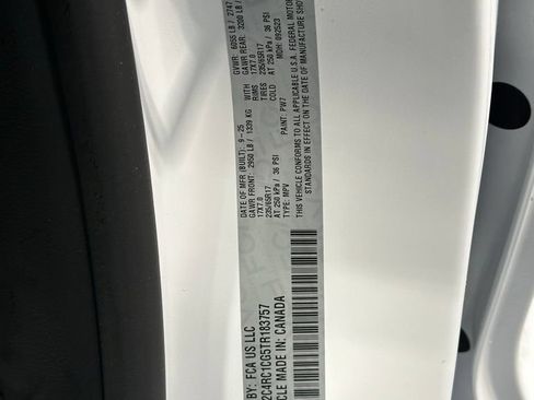 New 2026 Chrysler Voyager LX FWD image 11