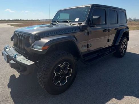 Used 2021 Jeep Wrangler Unlimited Rubicon 4xe w/ Steel Bumper Group image 4