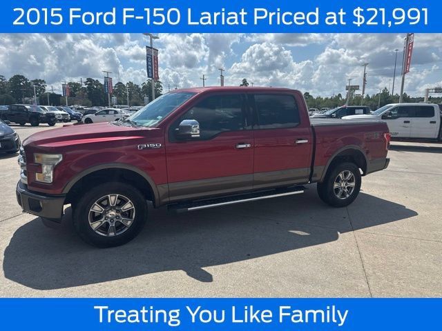 Used 2015 Ford F150 Lariat AWD/4WD image 1