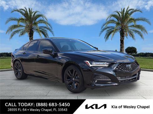 Used 2021 Acura TLX w/ A-SPEC Pkg image 1