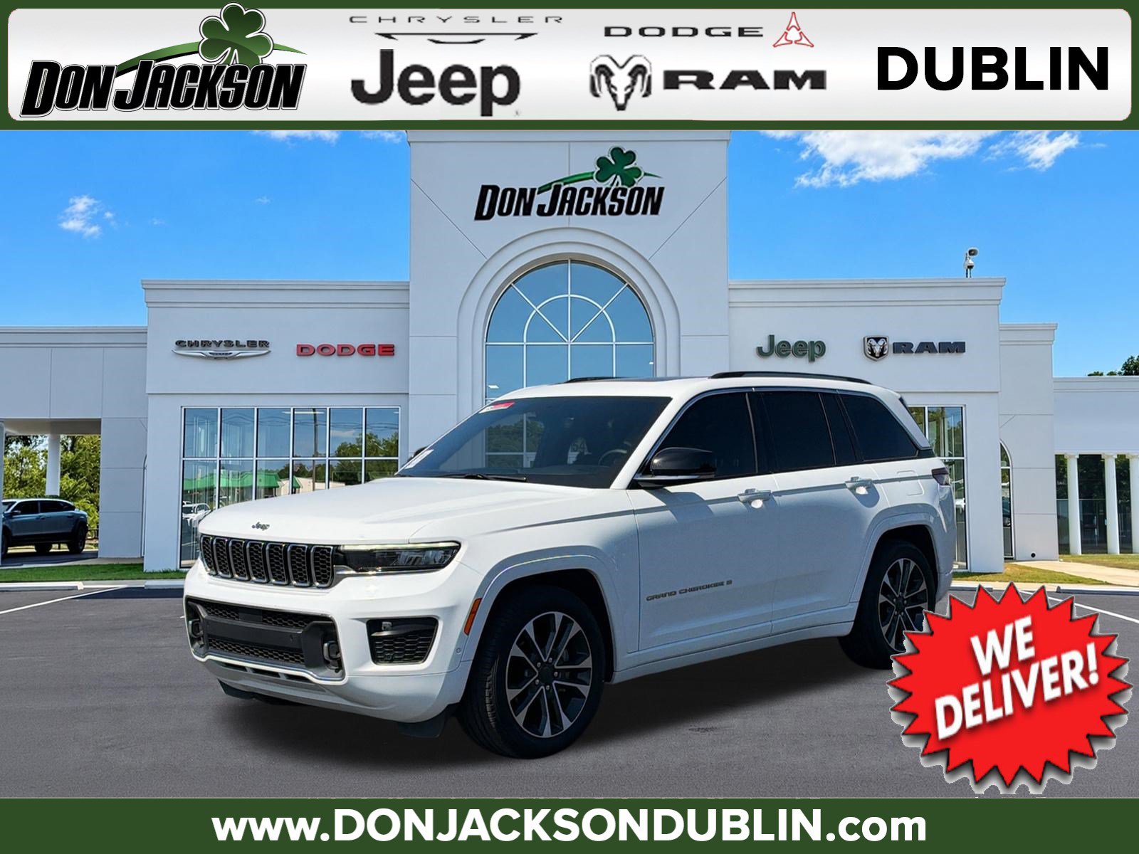 Used 2023 Jeep Grand Cherokee Overland AWD/4WD image 1
