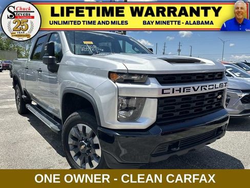 Used 2022 Chevrolet Silverado 2500 Custom w/ Custom Value Package AWD/4WD image 1
