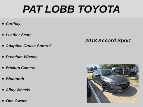 Used 2018 Honda Accord Sport image 11