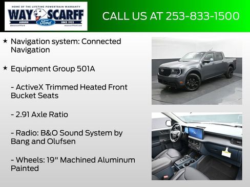 New 2026 Ford Maverick Lariat w/ Black Appearance Package image 6