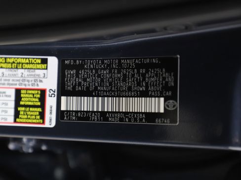 Used 2026 Toyota Camry SE w/ Multimedia Upgrade Package image 28