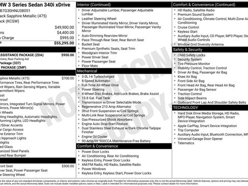 Used 2017 BMW 340i xDrive Sedan image 4