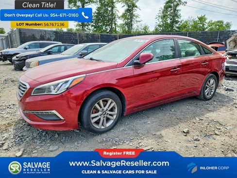 Used 2015 Hyundai Sonata SE FWD image 1