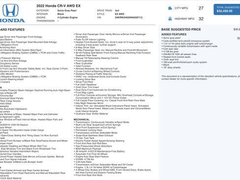 Used 2022 Honda CR-V EX image 5