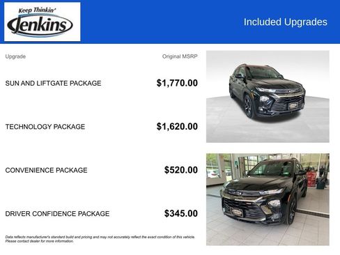 Used 2023 Chevrolet TrailBlazer RS w/ Sun and Liftgate Package image 4