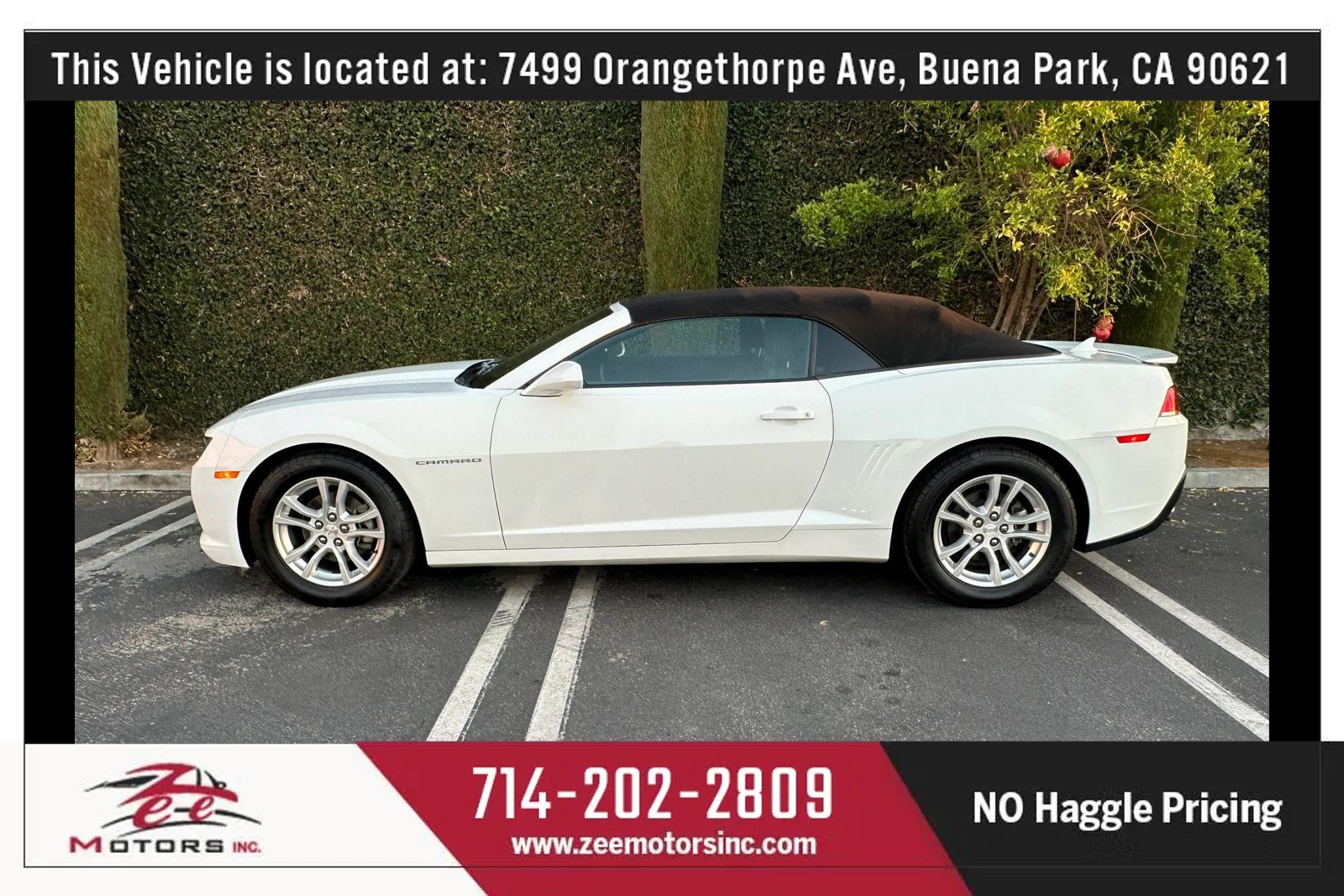 Used 2014 Chevrolet Camaro LT RWD image 10