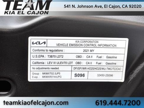 Certified 2021 Kia Sorento SX FWD image 39
