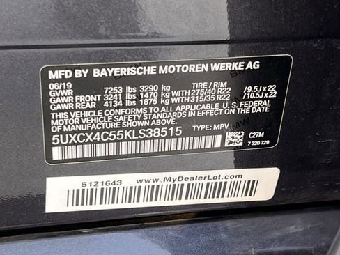 Used 2019 BMW X7 xDrive50i w/ Dynamic Handling Package image 34