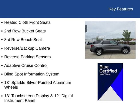 Certified 2026 Ford Explorer Active RWD image 30