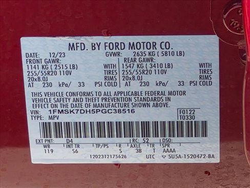 Used 2023 Ford Explorer XLT w/ Equipment Group 202A RWD image 18