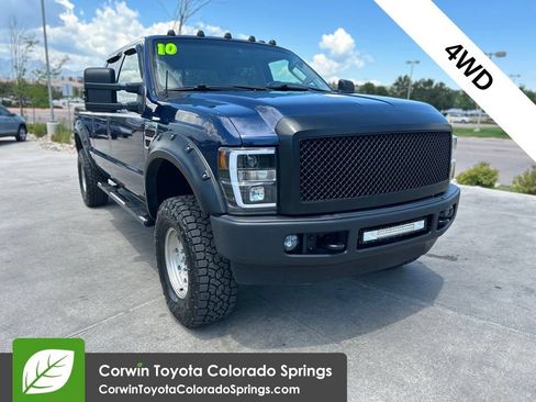 Used 2010 Ford F350 4x4 Crew Cab Super Duty image 1
