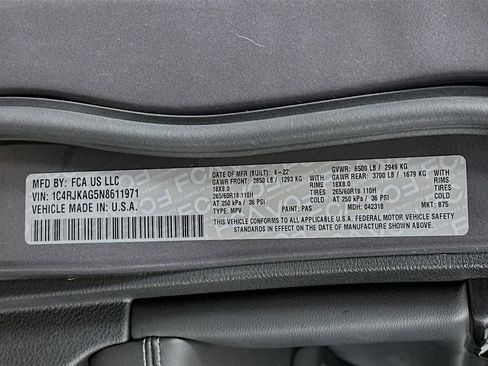 Used 2022 Jeep Grand Cherokee L Laredo w/ Luxury Tech Group I AWD/4WD image 23