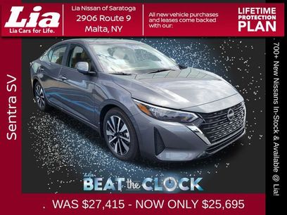 New 2025 Nissan Sentra SV w/ SV Premium Package