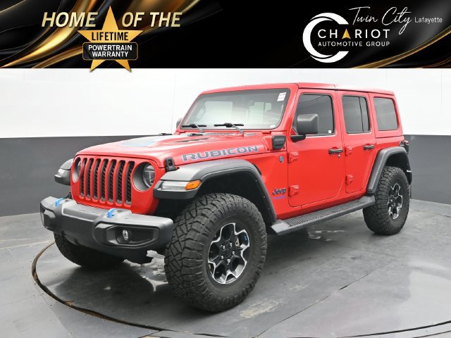 Used 2022 Jeep Wrangler Unlimited Rubicon 4xe w/ Cold Weather Group AWD/4WD image 1