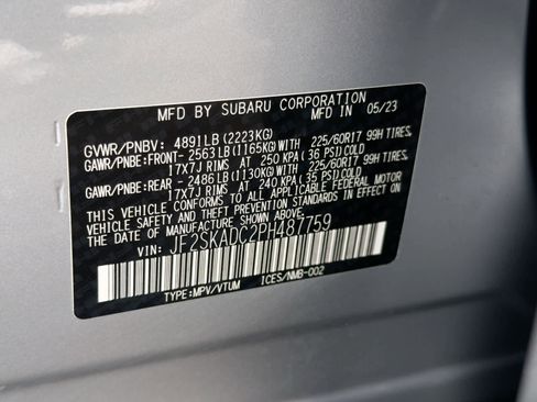 Certified 2023 Subaru Forester Premium image 38