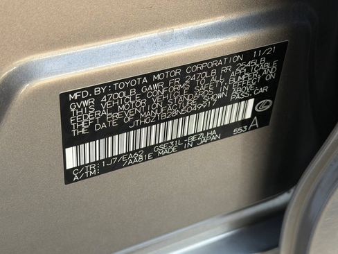 Used 2022 Lexus IS 350 F Sport w/ Navigation Package RWD image 34