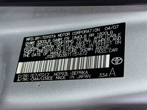 Used 2007 Toyota Yaris Sedan image 30