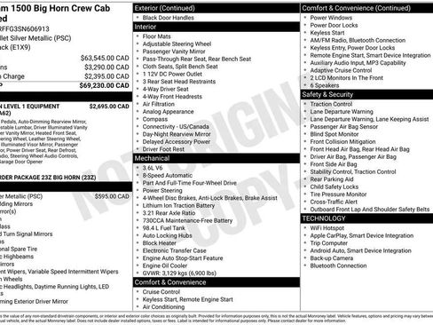 Used 2025 RAM 1500 Big Horn AWD/4WD image 2