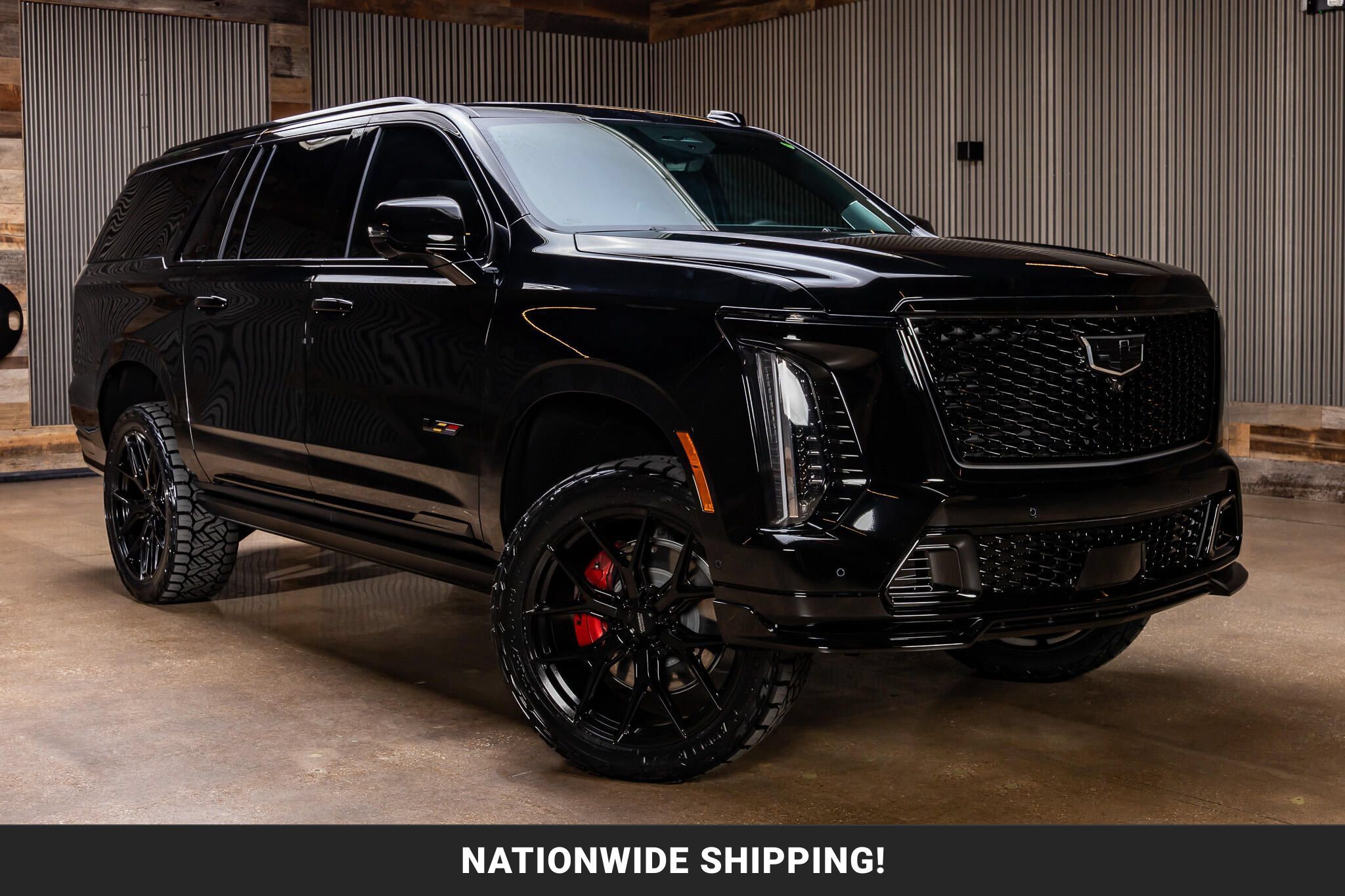 Used 2026 Cadillac Escalade ESV V w/ LPO, ONYX Package AWD/4WD image 1