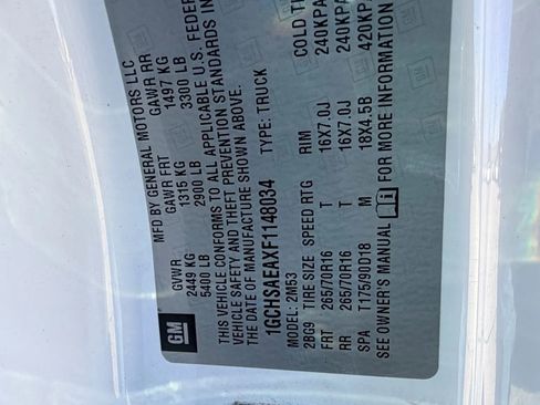 Used 2015 Chevrolet Colorado W/T w/ WT Convenience Package image 8