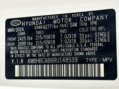 Used 2024 Hyundai Kona SEL AWD/4WD image 12