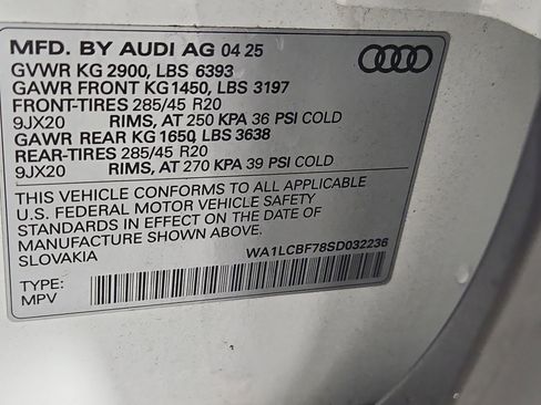 Certified 2025 Audi Q7 2.0T Premium Plus w/ Premium Plus Package image 48