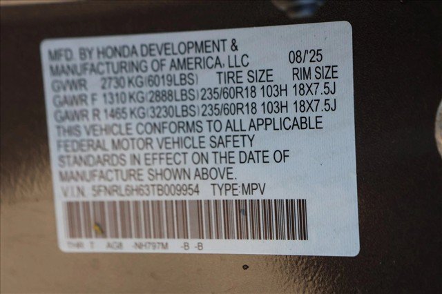 Used 2026 Honda Odyssey EX-L image 29