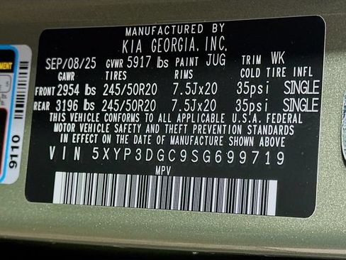Used 2025 Kia Telluride EX X-Line AWD/4WD image 30