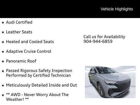Used 2023 Audi Q4 e-tron Prestige AWD/4WD image 7