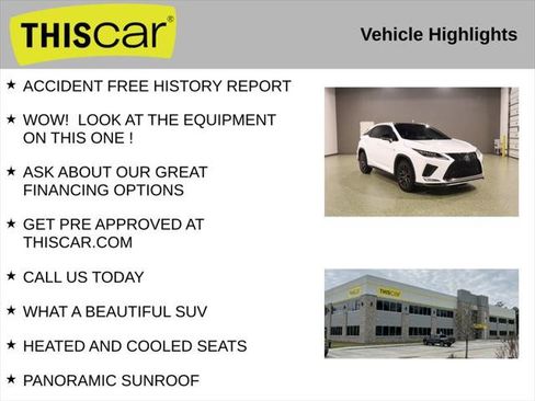 Used 2022 Lexus RX 450h F Sport w/ Accessory Package AWD/4WD image 10