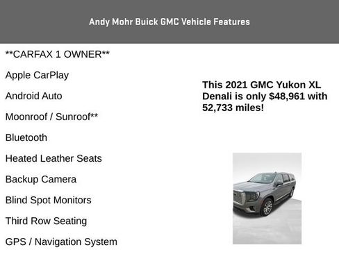Used 2021 GMC Yukon XL Denali image 4