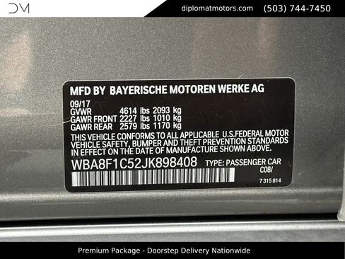 Used 2018 BMW 328d xDrive Sedan image 52