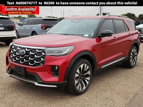 New 2026 Ford Explorer Platinum w/ LUX Leather Package AWD/4WD image 1