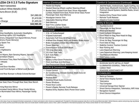 Used 2025 MAZDA CX-5 Signature image 49