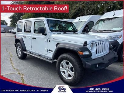 Certified 2022 Jeep Wrangler Unlimited Sport w/ Sun And Sound Package